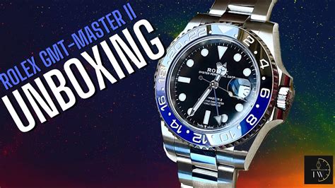 rolex 127610blnr unboxing|4K Unboxing Magic: Rolex GMT.